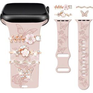 NEW Stylish Apple Watch Band with Charms